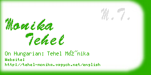 monika tehel business card